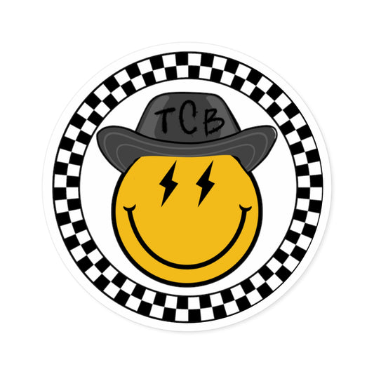 TCB- "Smiley" Sticker