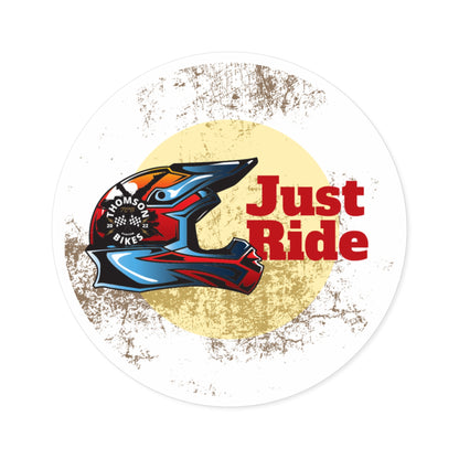 TCB- "Just Ride" Sticker