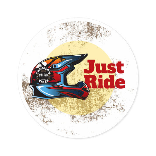 TCB- "Just Ride" Sticker