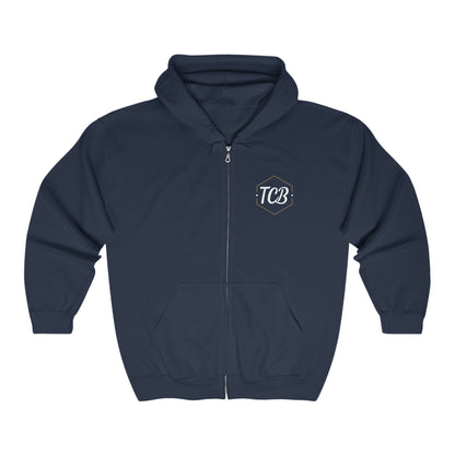 TCB- "Vintage" Full Zip Hoodie