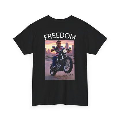 Charlie Kirk Freedom Rider Tee