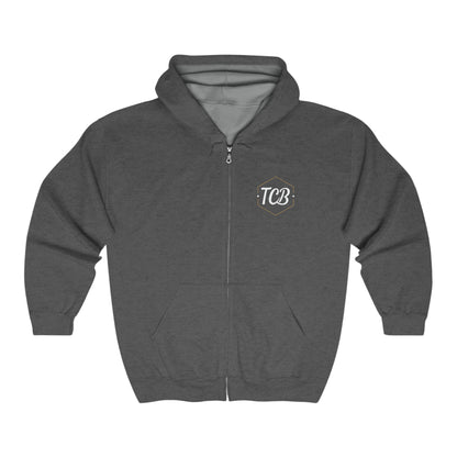 TCB- "Vintage" Full Zip Hoodie