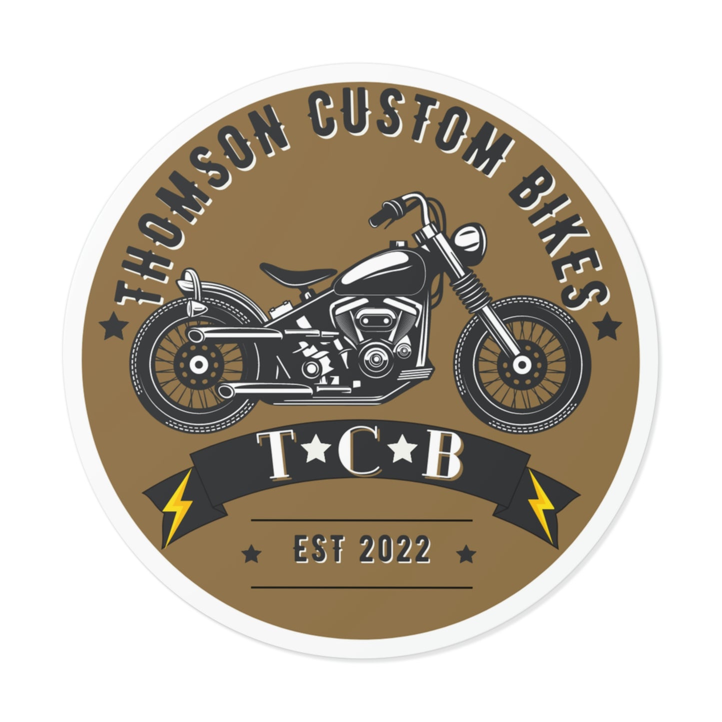 TCB- "Vintage" Sticker