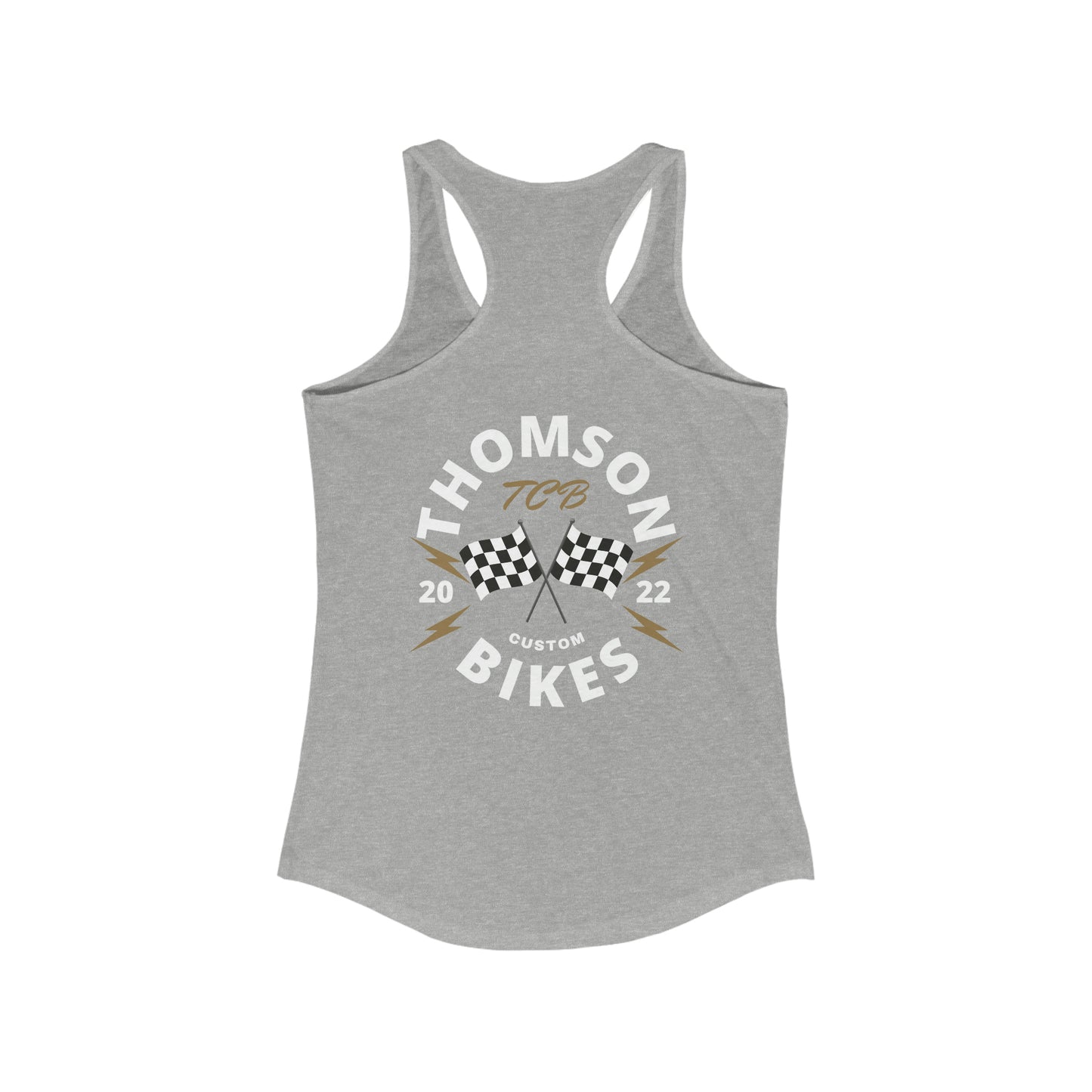 TCB- "Race" Women's Racerback Tank