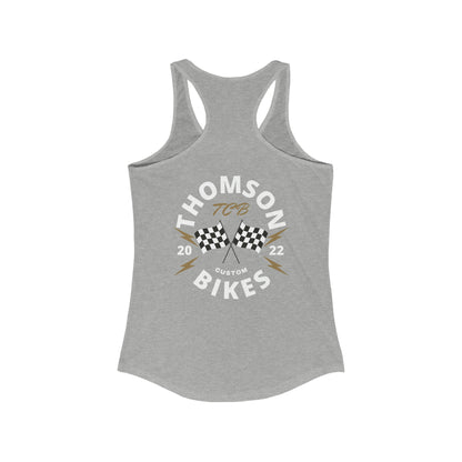 TCB- "Race" Women's Racerback Tank