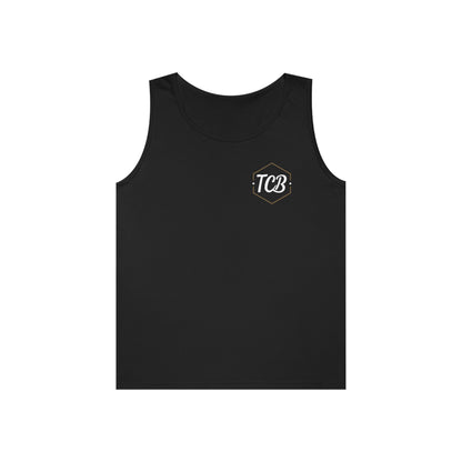 TCB- "Race" unisex cotton tank top