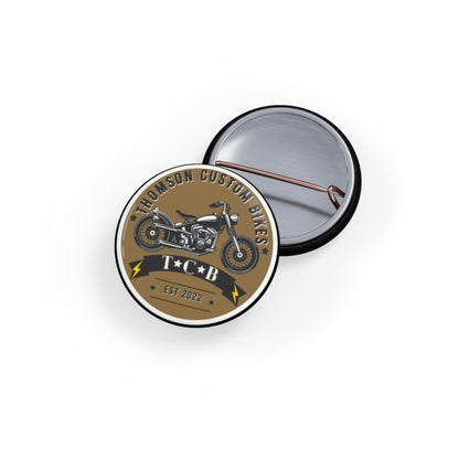 TCB- "Vintage" Round Pin