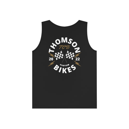 TCB- "Race" unisex cotton tank top